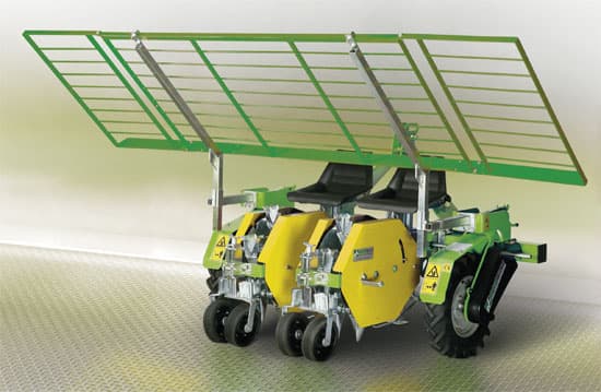 OVER + OVER PLUS trapiantatrici per orticolture