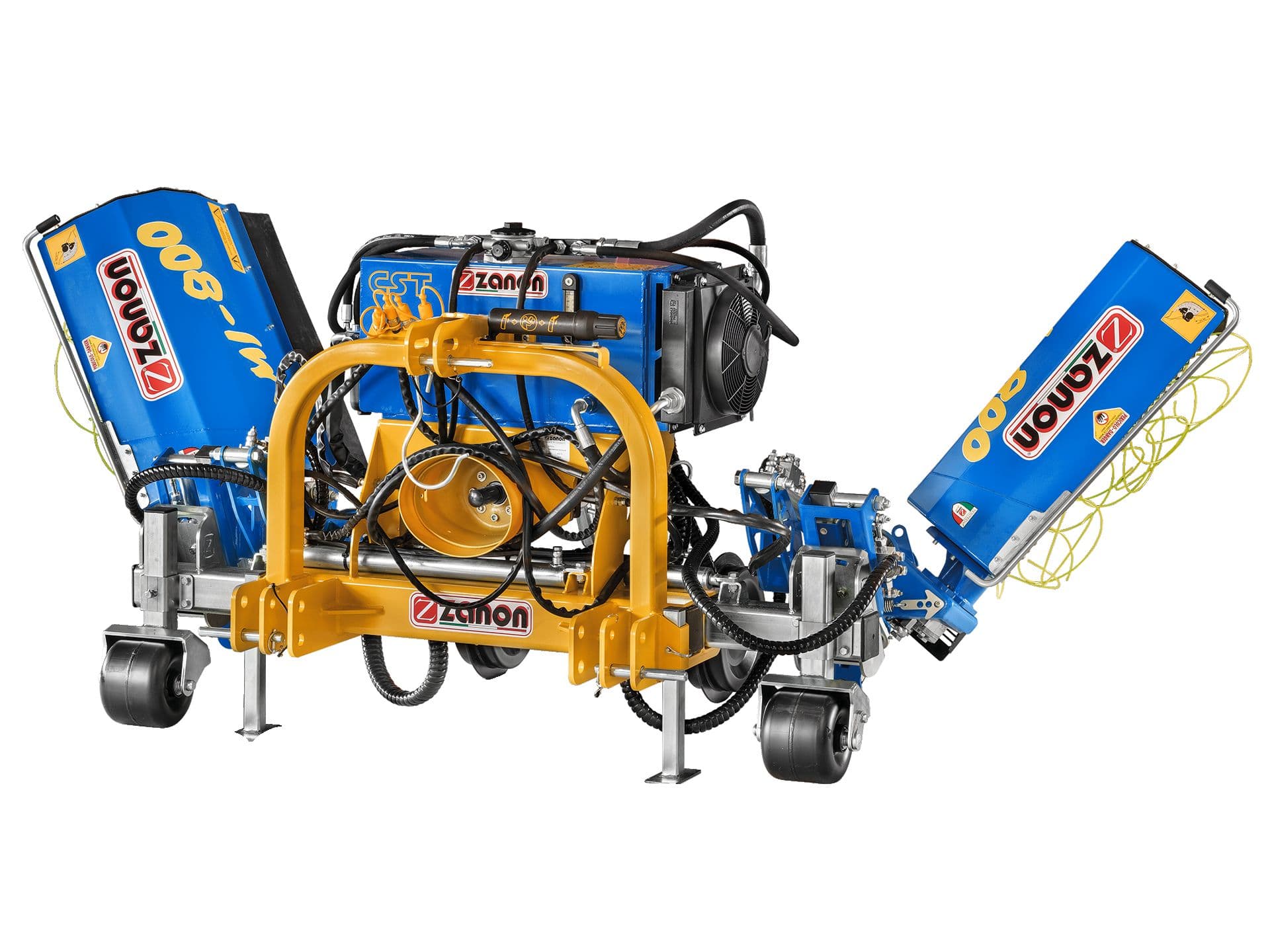 CST + DMI doppio- Castello con diserbatrice meccanica — Zanon