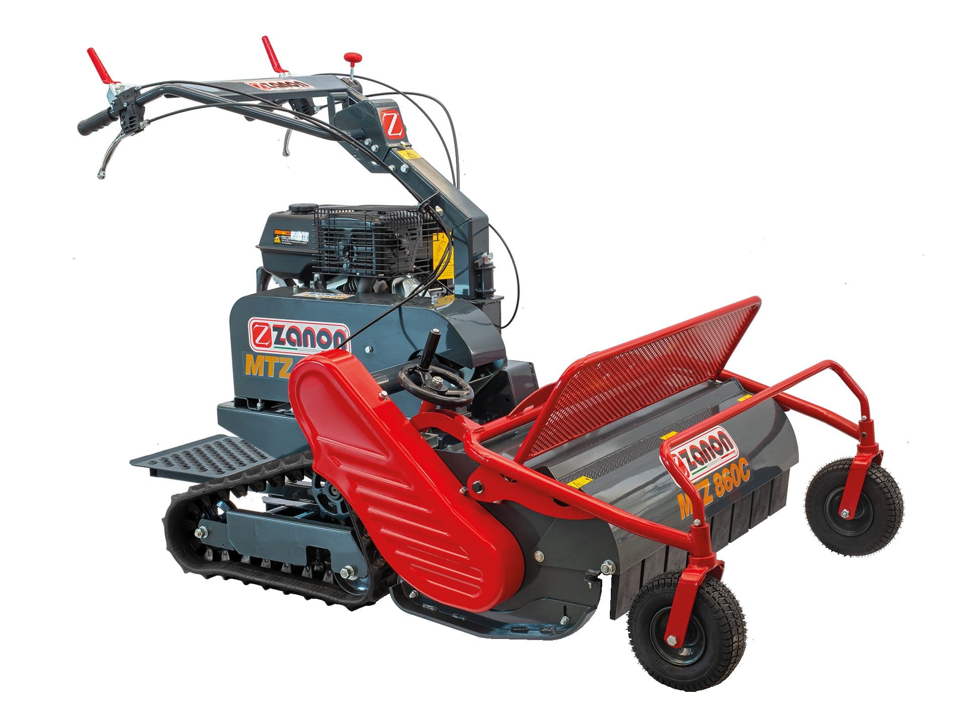 MTZ 860C - Trinciaerba motorizzata cingolata — Zanon