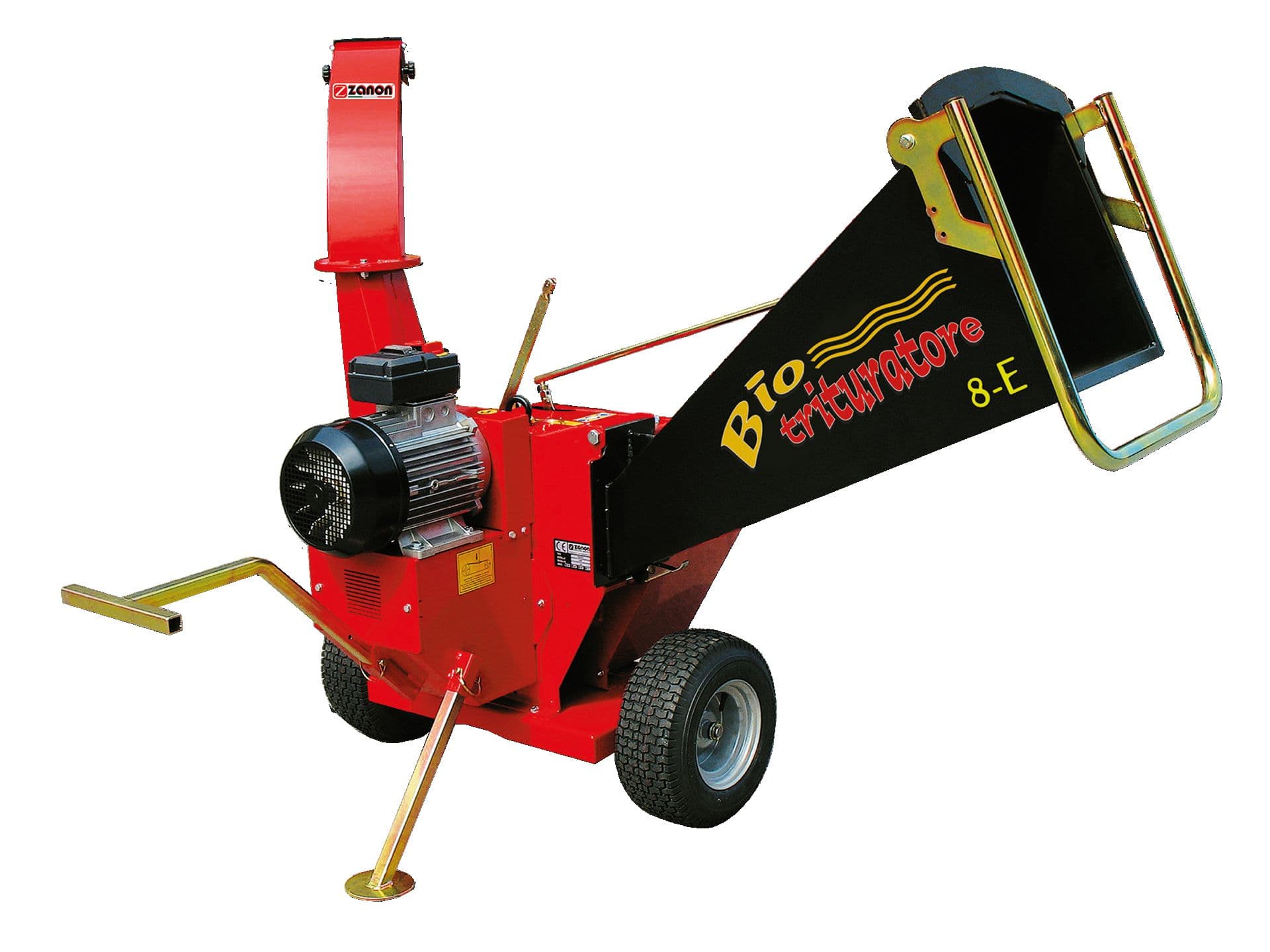 Bio 8-E- Biotrituratore Motore Elettrico Trifase — Zanon
