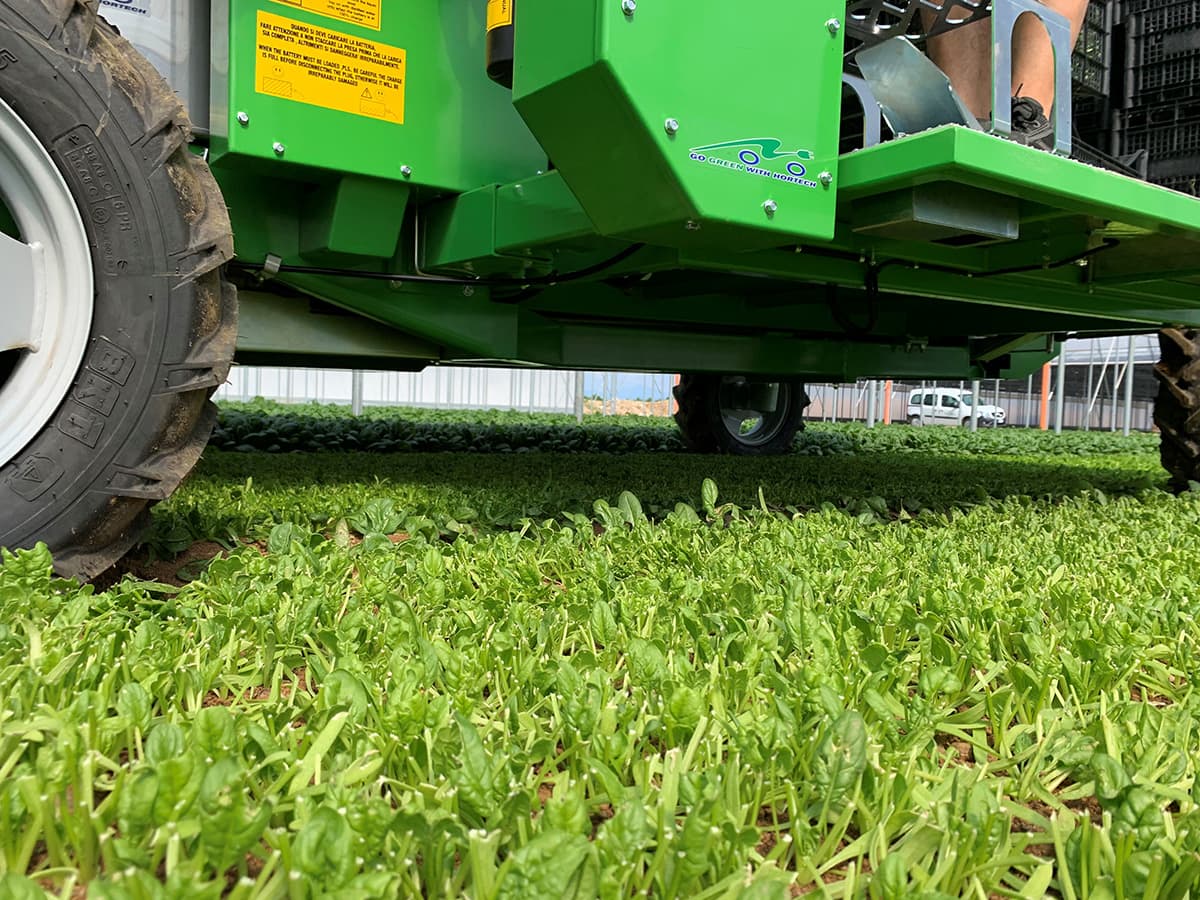 SLIDE ECO raccoglitrice elettrica per foglie da taglio