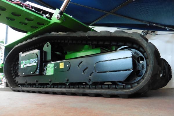 SLIDE VALERIANA ECO TRAX raccoglitrice elettrica valeriana