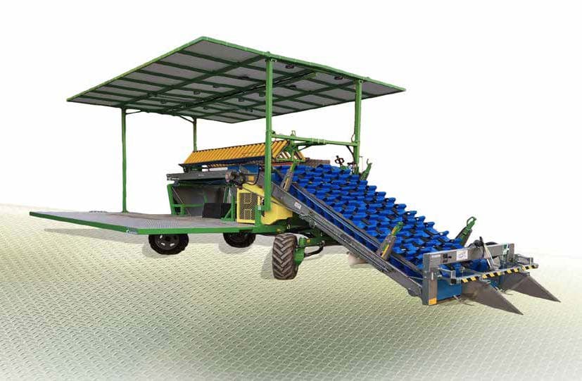 SLIDE ENDIVIA raccoglitrice per colture a cespo