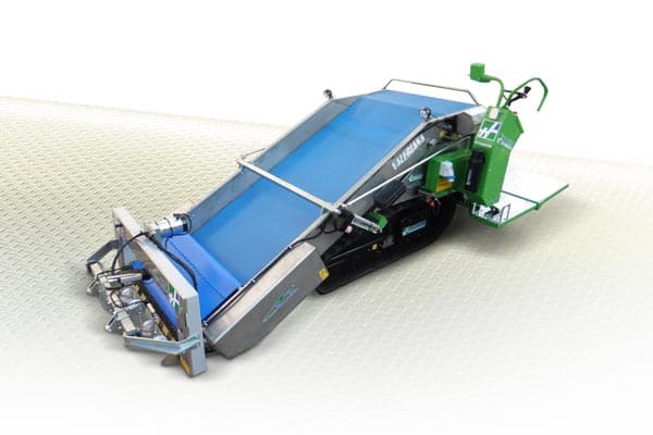 SLIDE VALERIANA ECO TRAX raccoglitrice elettrica valeriana