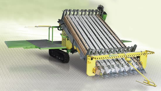 SLIDE TRAX SMALL raccoglitrice prodotti a foglia