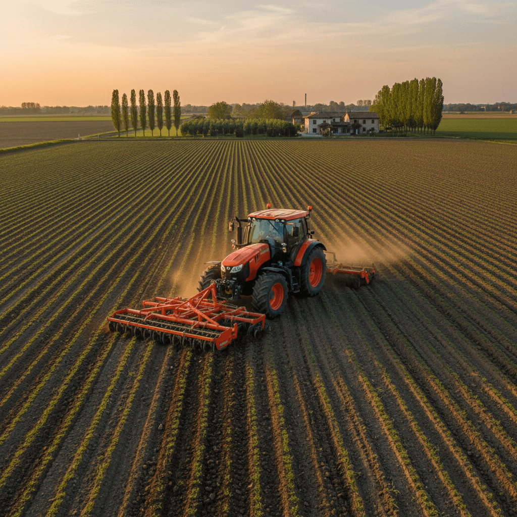 Concessionario Kubota Grumello del Monte: trattori per contoterzisti