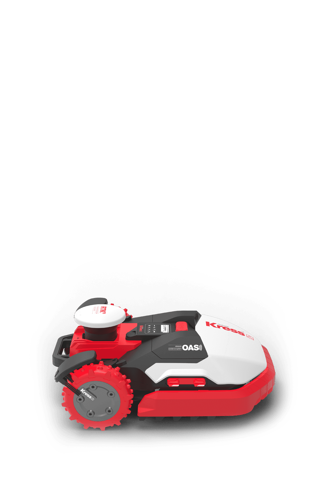 KR237E Kress RTKⁿ Rasaerba robotizzato da 28.000 m² con OAS (Obstacle Avoidance System) — Kress