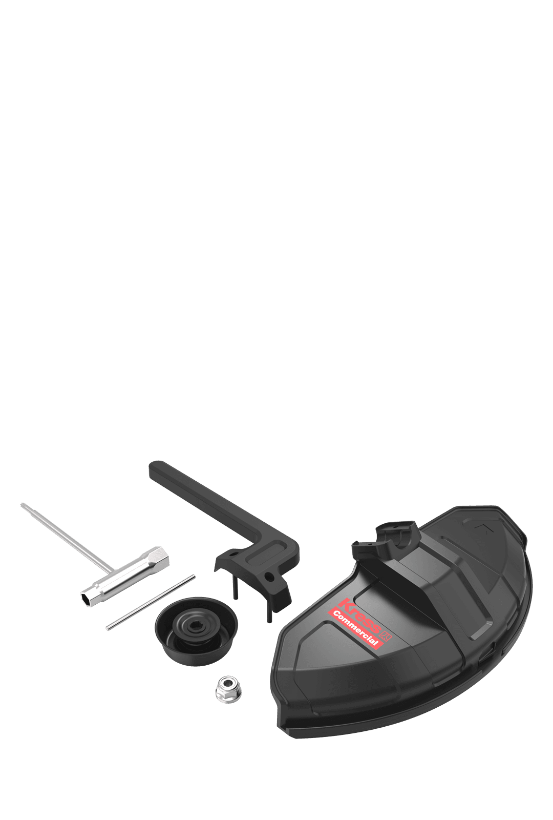 KAC182 Set di lavoro per lame di coltello (set di lame di coltello (kit di montaggio), protezione multiuso per trimmer, impugnatura a P)